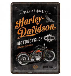 Ilustrată metalică - Harley-Davidson Timeless Tradition