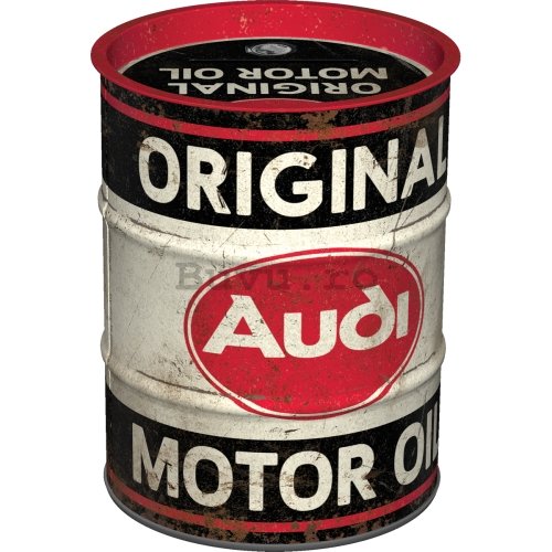 Pușculiță metalică (barel): Audi Original Motor Oil