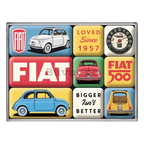 Magnet - Fiat 500 Loved Since 1957