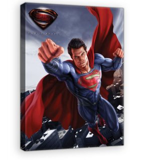 Tablou canvas: Man of Steel (1) - 75x100 cm