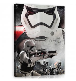 Tablou canvas: Star Wars Stormtrooper (First Order) - 100x75 cm