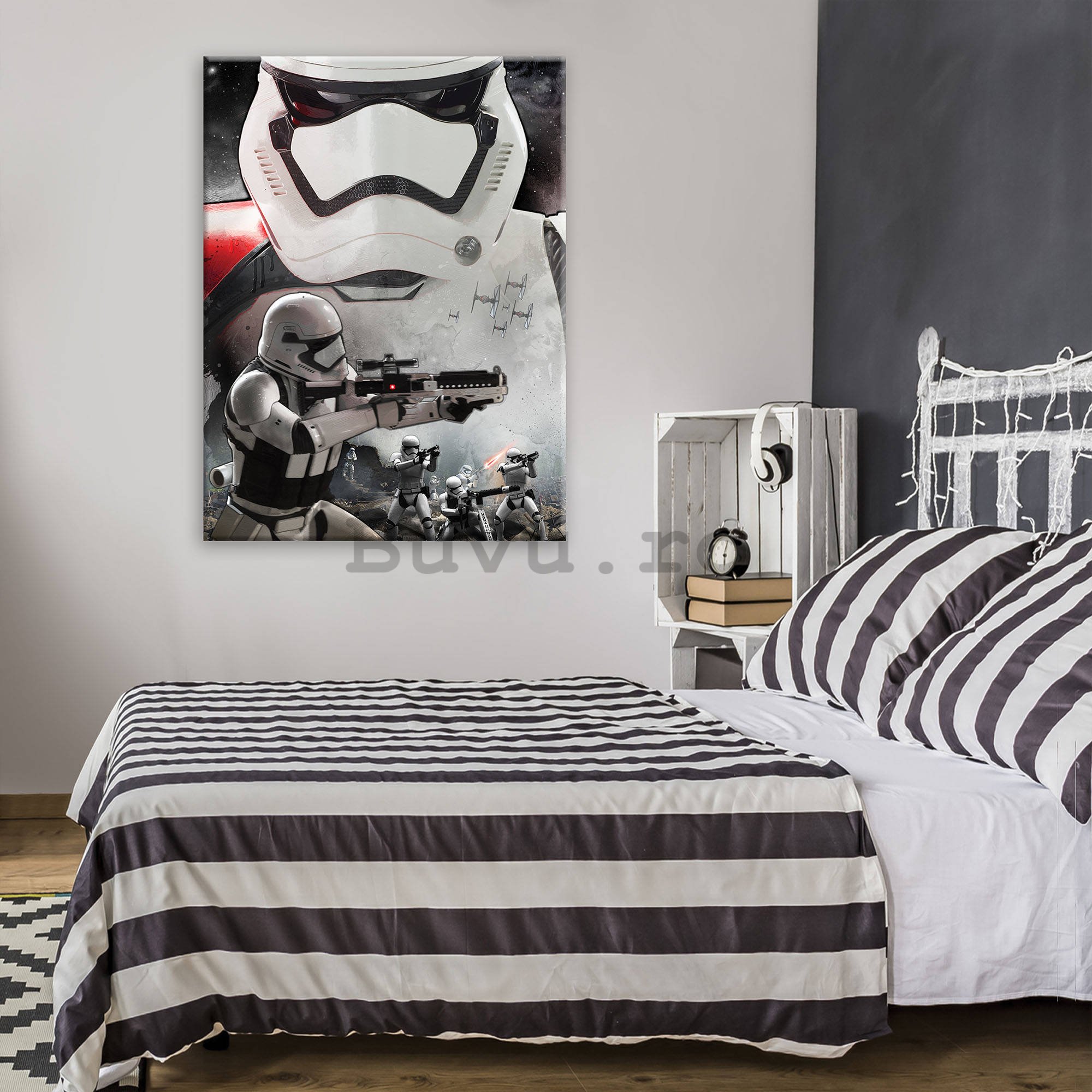 Tablou canvas: Star Wars Stormtrooper (First Order) - 100x75 cm