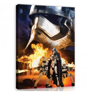 Tablou canvas: Star Wars Captain Phasma - 100x75 cm