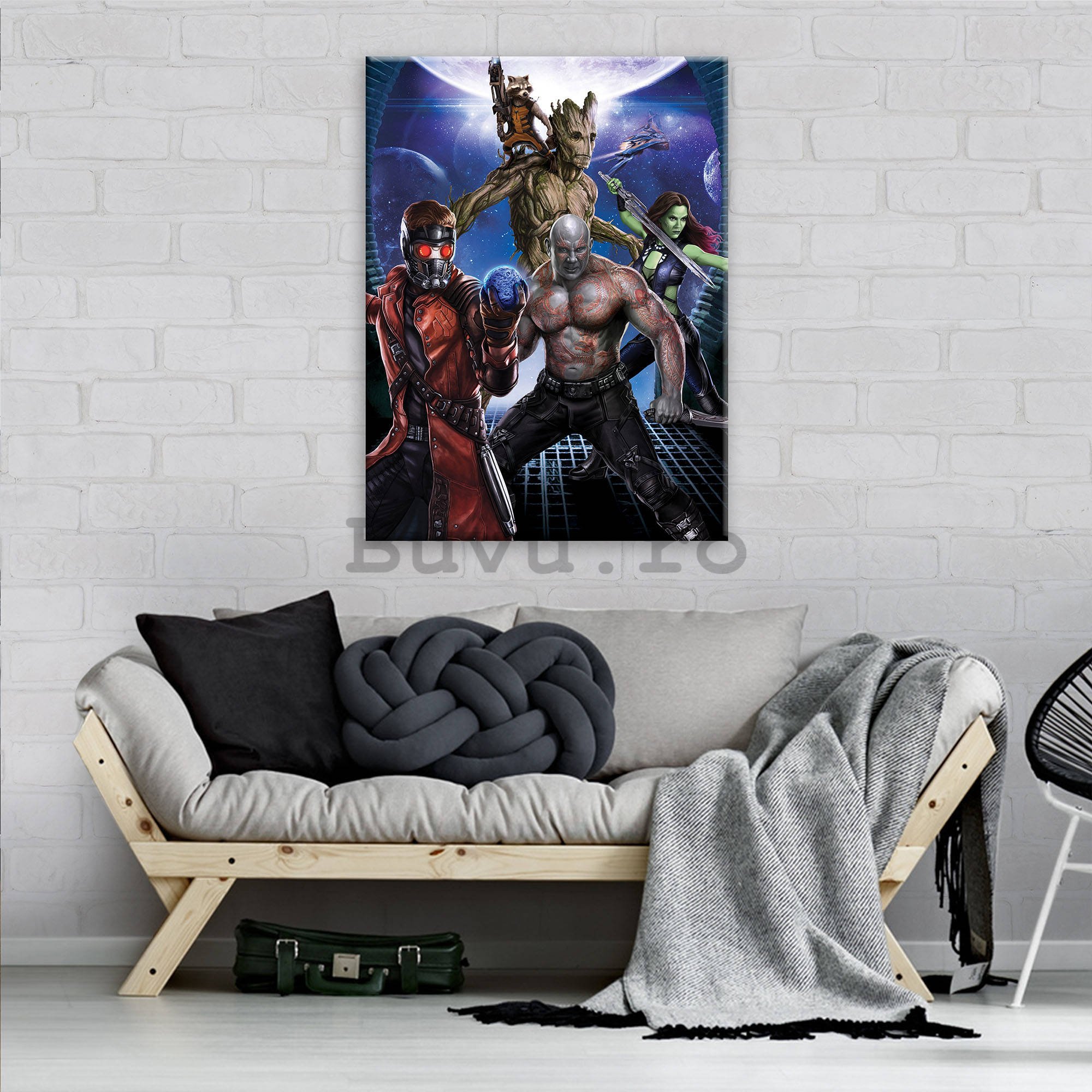 Tablou canvas: Guardians of The Galaxy Team (2) - 75x100 cm
