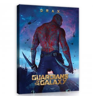 Tablou canvas: Guardians of The Galaxy Drax - 75x100 cm