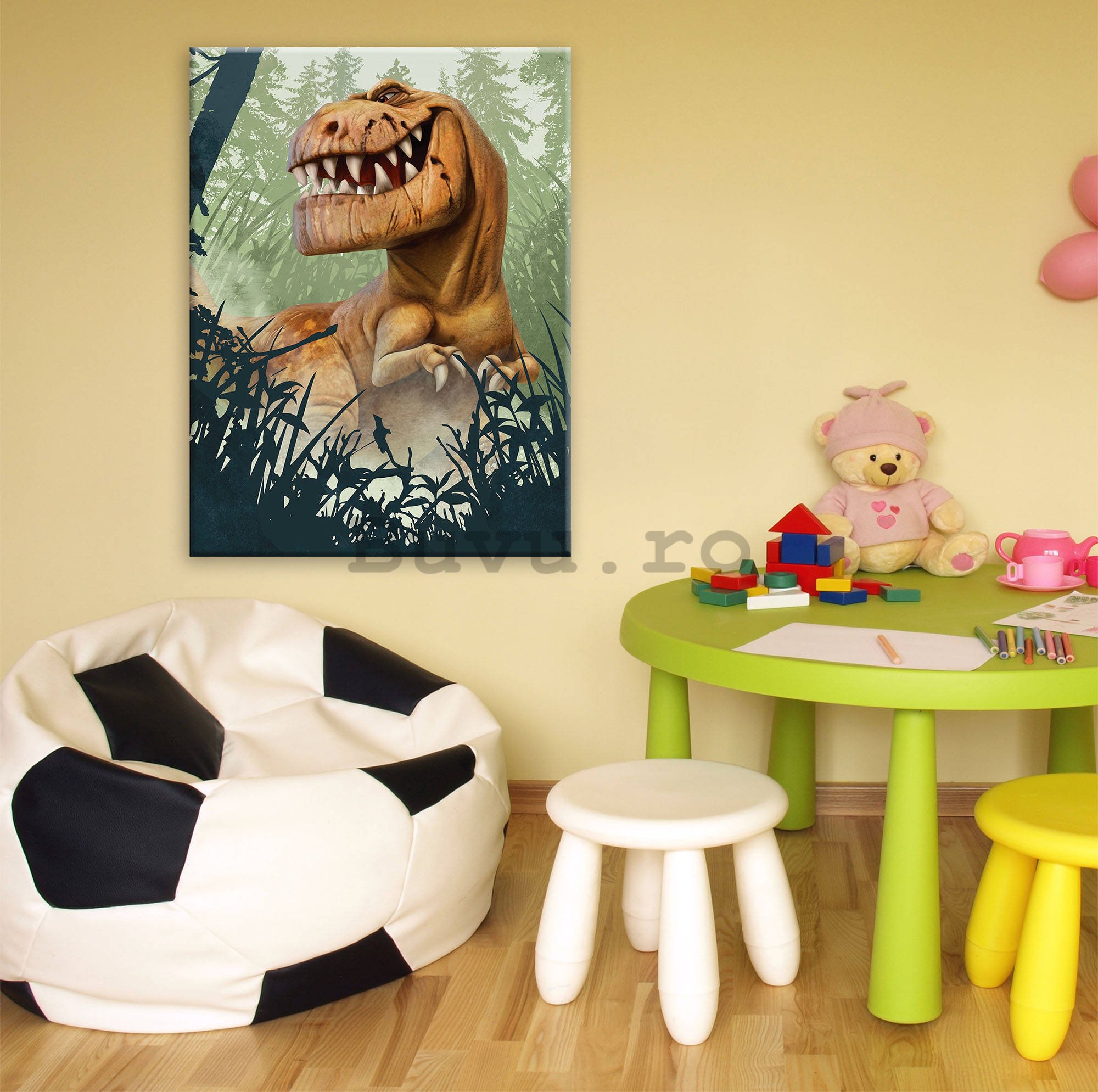 Tablou canvas: Bunul dinozaur Butch (3) - 75x100 cm