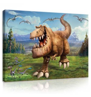 Tablou canvas: Bunul dinozaur Butch (5) - 100x75 cm