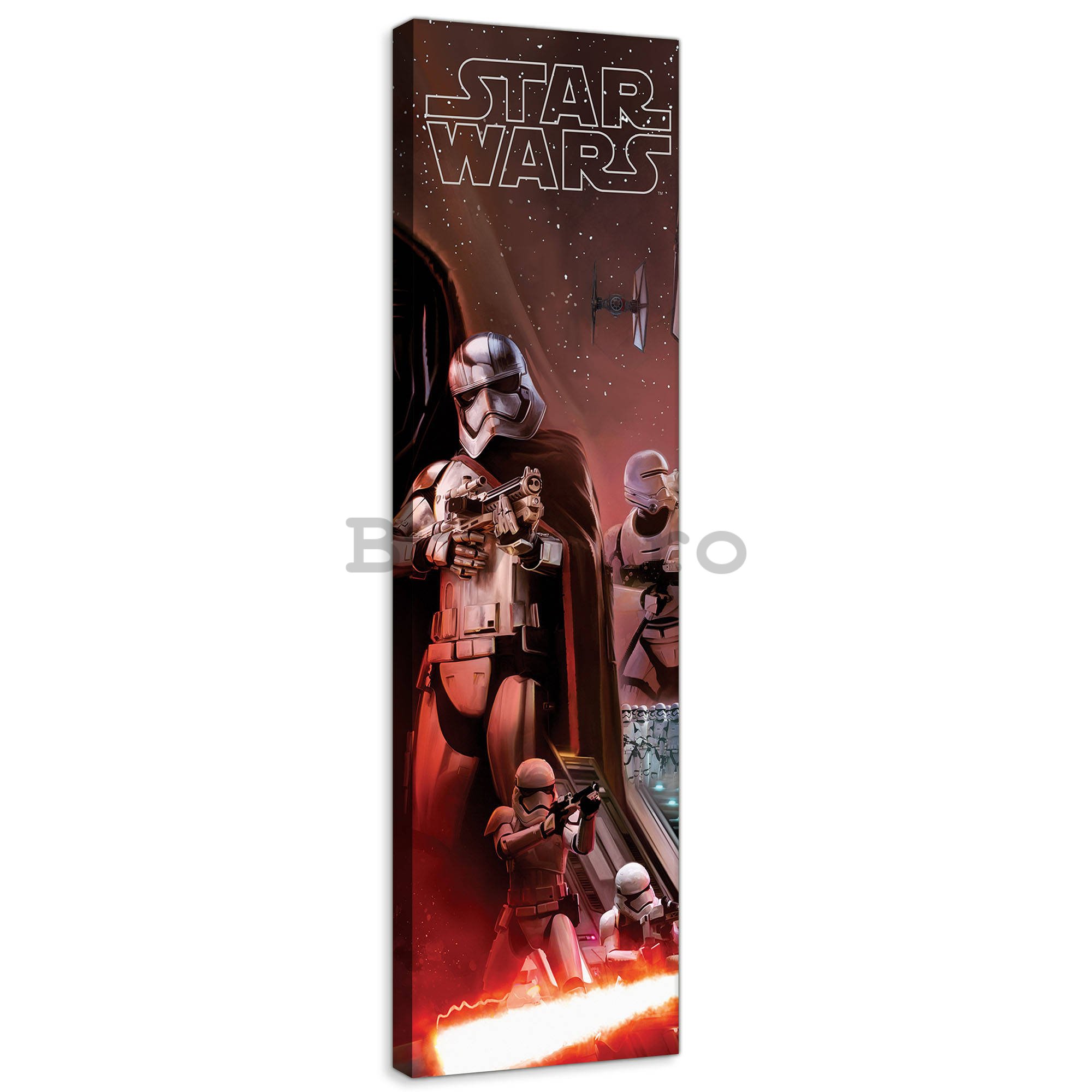 Tablou canvas: Star Wars Captain Phasma Poster - 45x145 cm