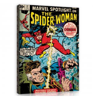 Tablou canvas: The Spider-Woman (comics) - 80x60 cm