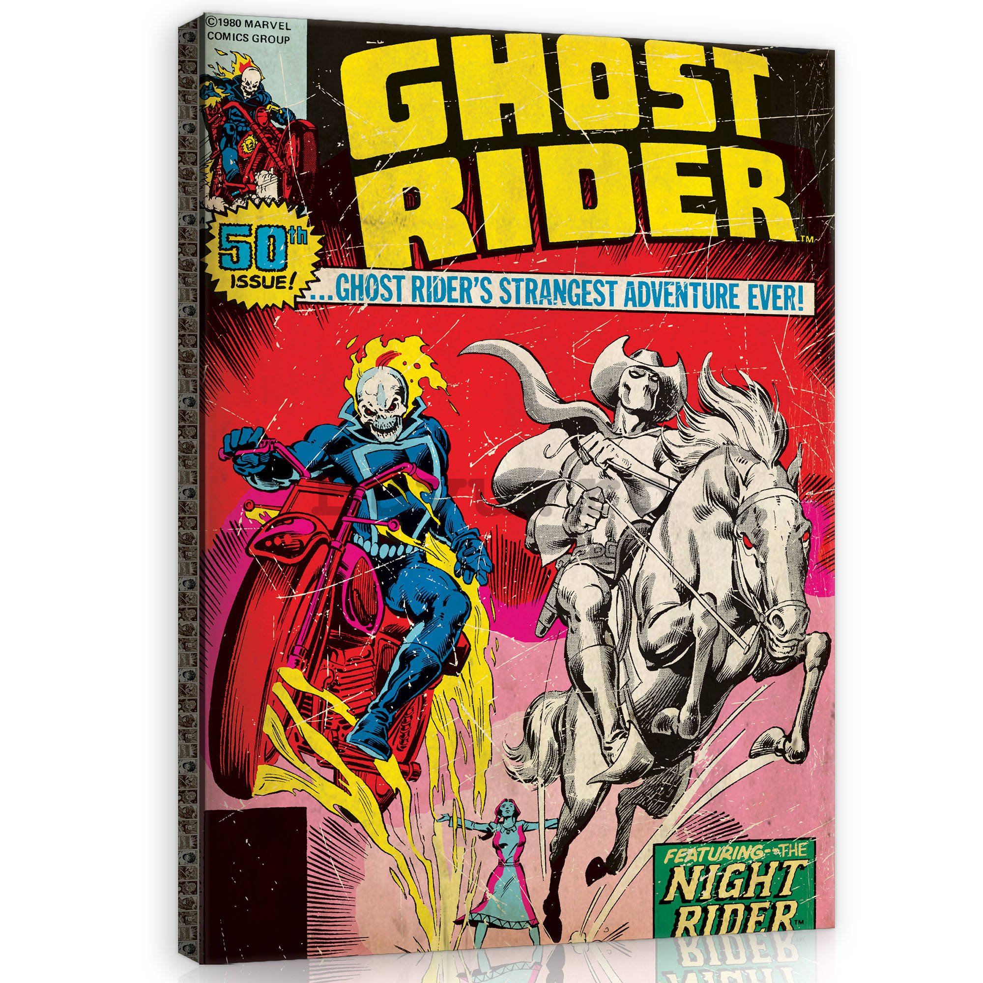 Tablou canvas: Ghost Rider (comics) - 60x80 cm