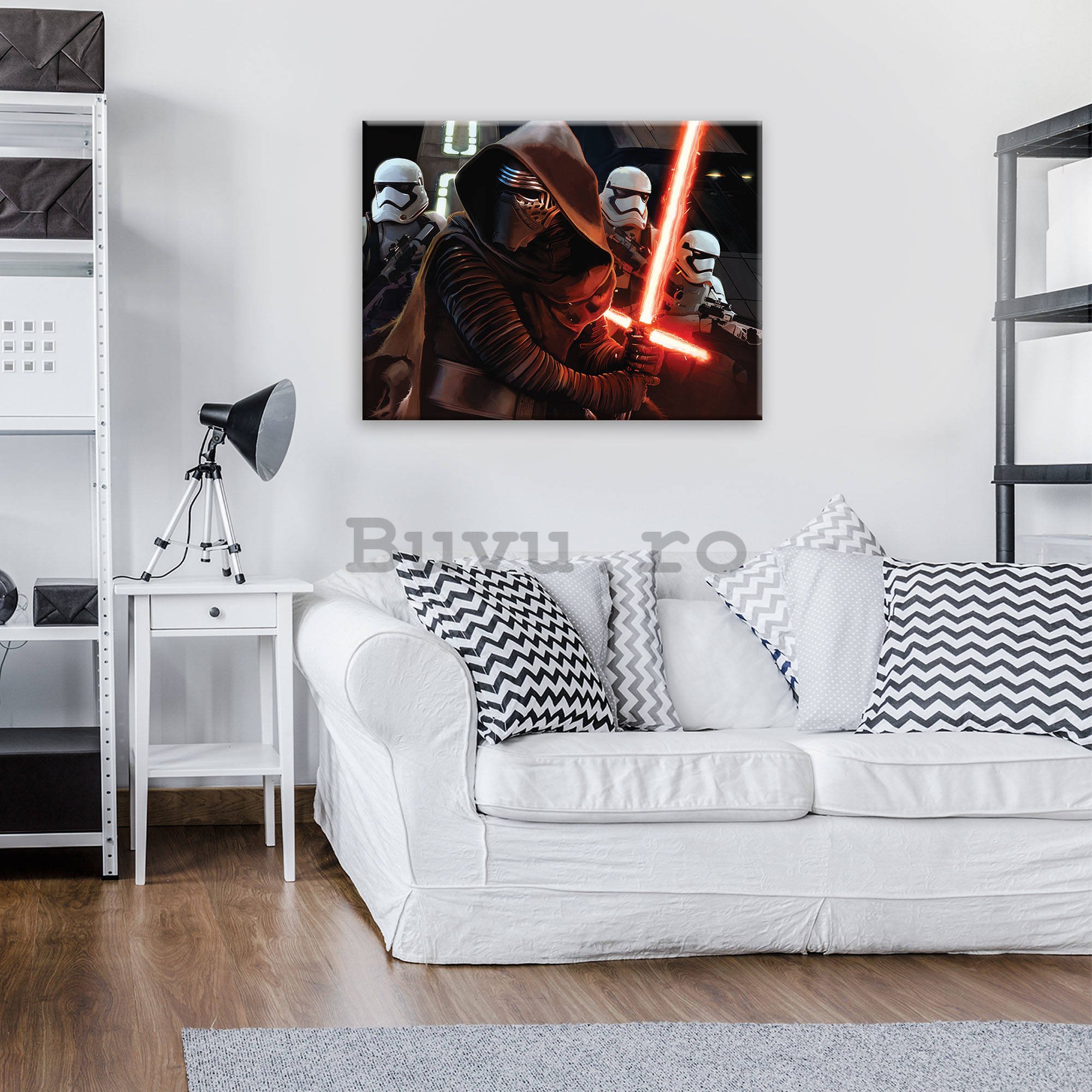 Tablou canvas: Star Wars Dark Lord Kylo Ren - 80x60 cm