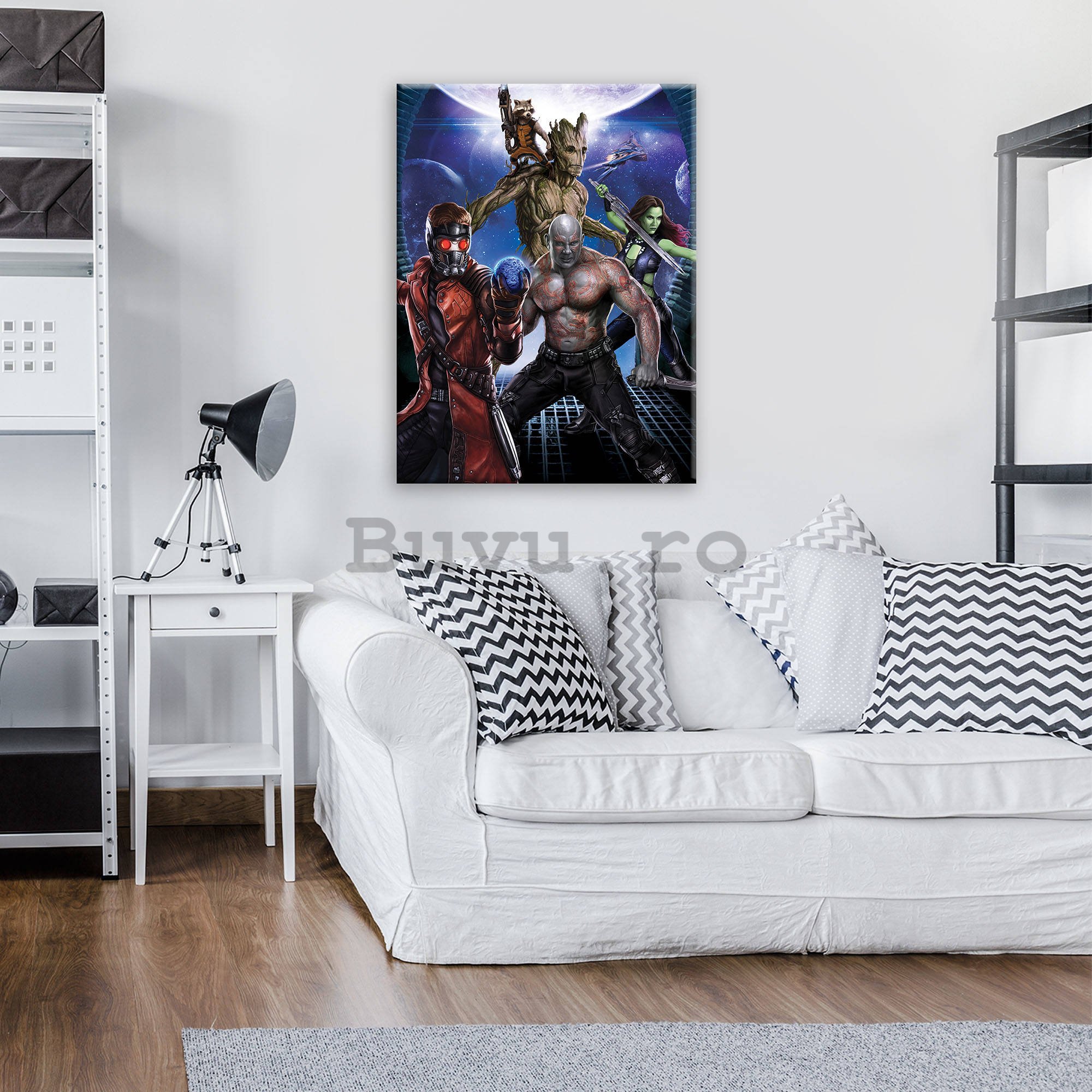 Tablou canvas: Guardians of The Galaxy Team (2) - 60x80 cm