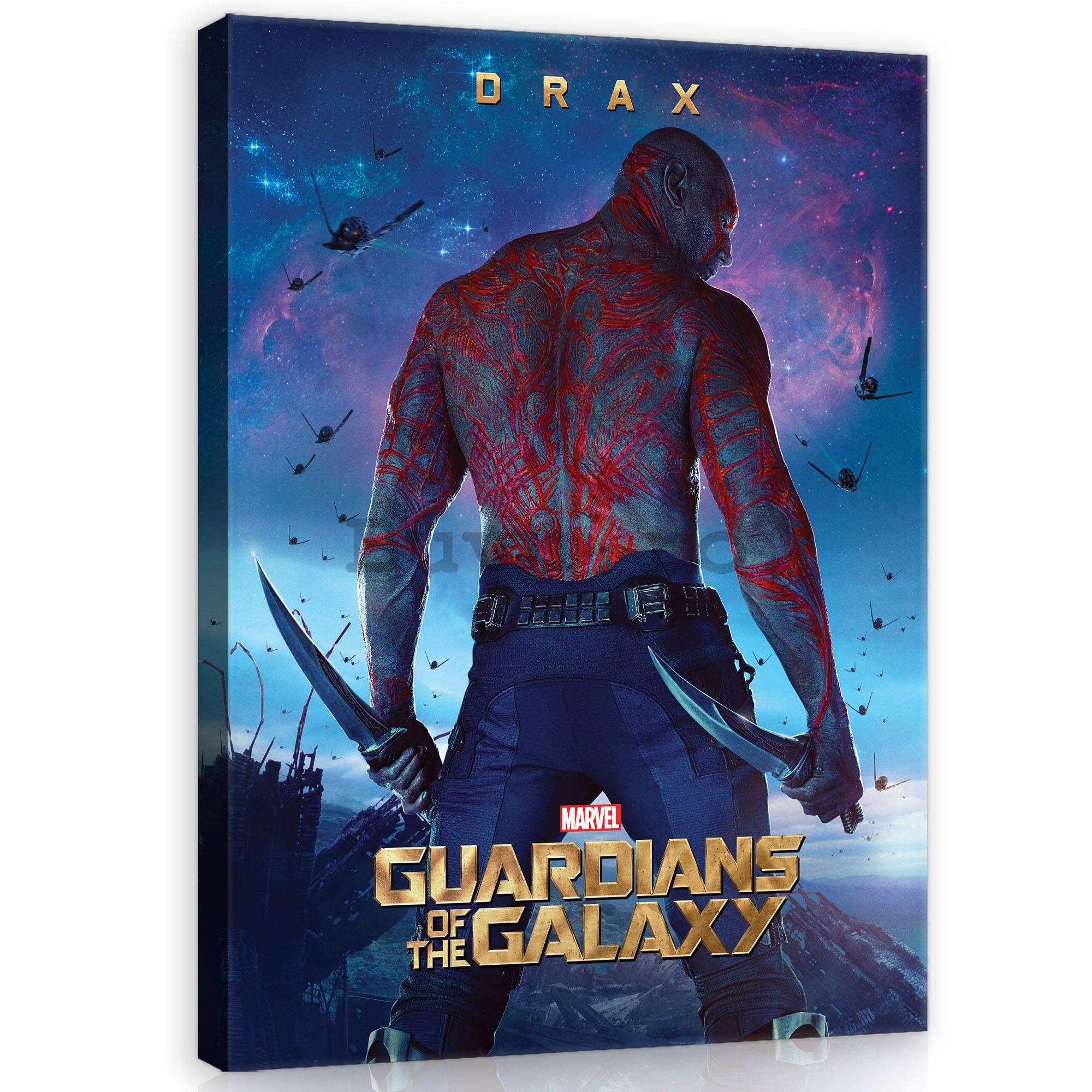 Tablou canvas: Guardians of The Galaxy Drax - 60x80 cm