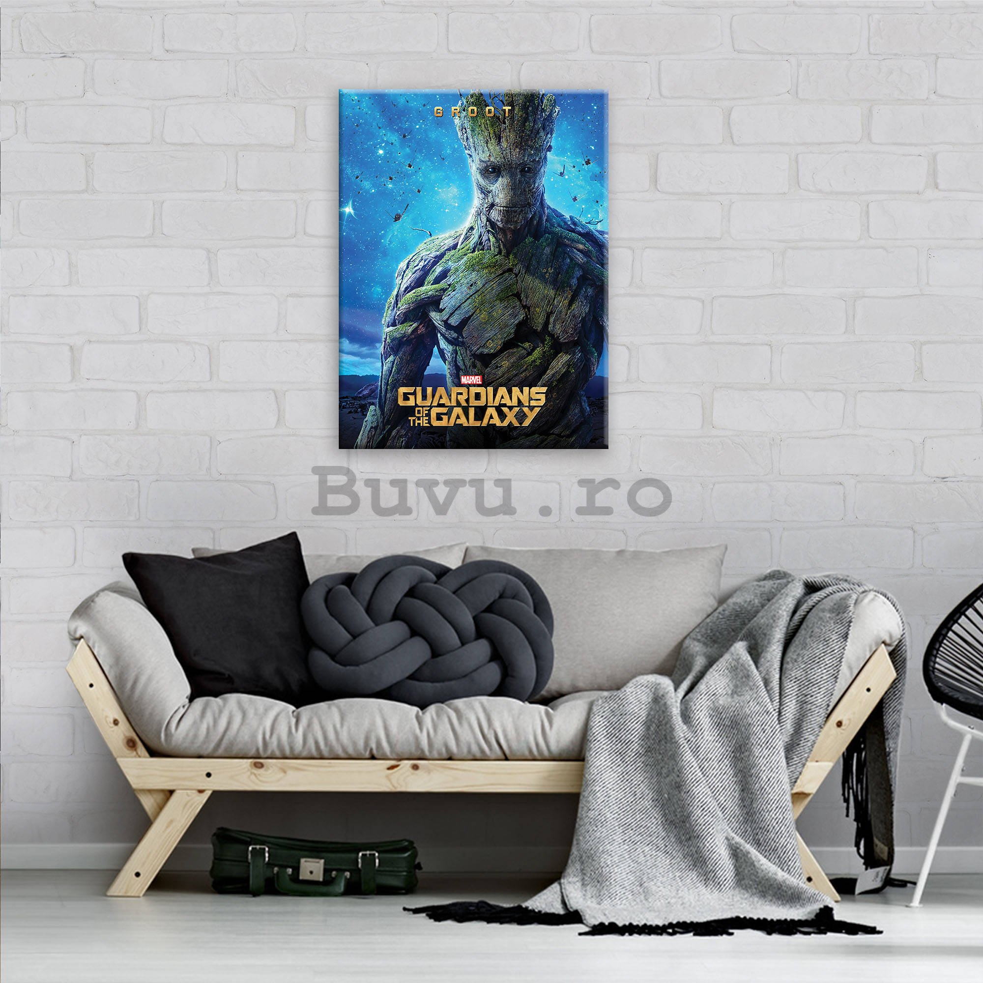 Tablou canvas: Guardians of The Galaxy Groot - 60x80 cm