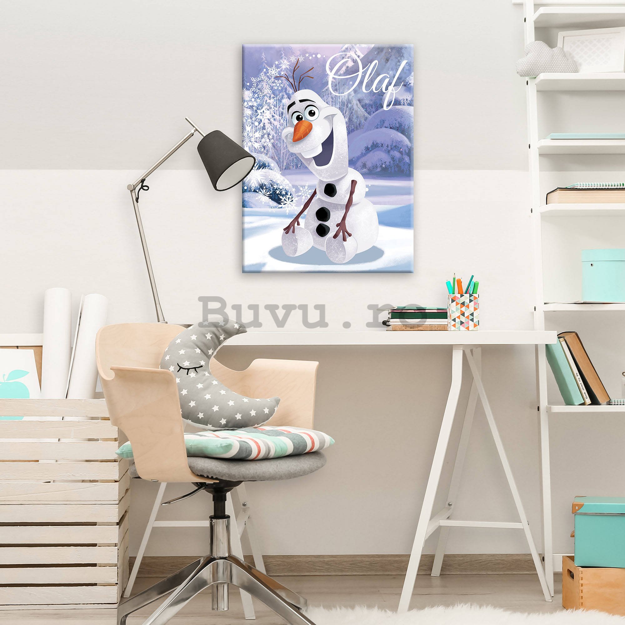 Tablou canvas: Frozen (Olaf) - 60x80 cm