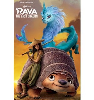 Poster - Raya And The Last Dragon (Sunset)