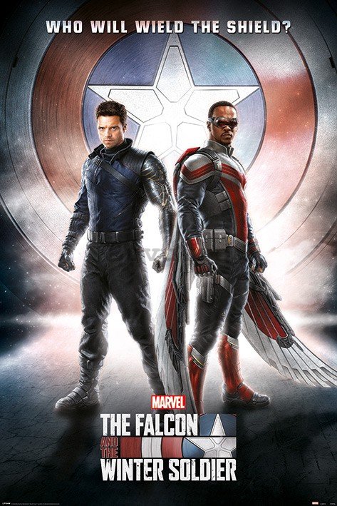 Poster - The Falcon and the Winter Soldier (Wield The Shield)