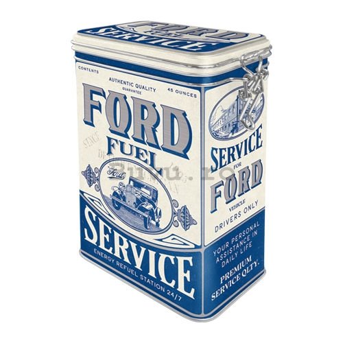 Cutie metalică cu clip - Ford Fuel Service