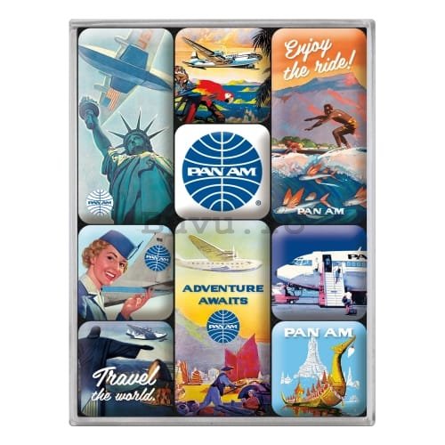 Magnet - Pan Am (Travel The World Posters)