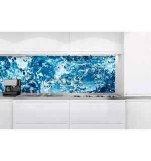 Tapet autoadeziv lavabil pentru bucătărie - Apă carbogazoasă, 180x60 cm