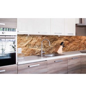 Tapet autoadeziv lavabil pentru bucătărie - Marmură, 260x60 cm