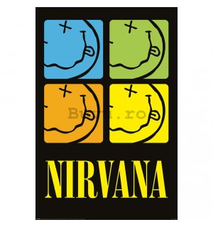 Poster - Nirvana Smiley