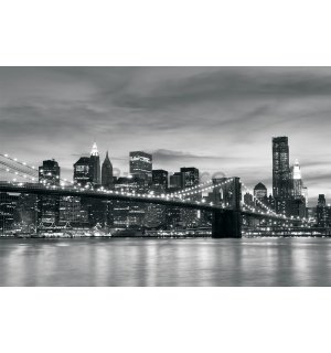 Fototapet: Brooklyn Bridge - 254x92 cm