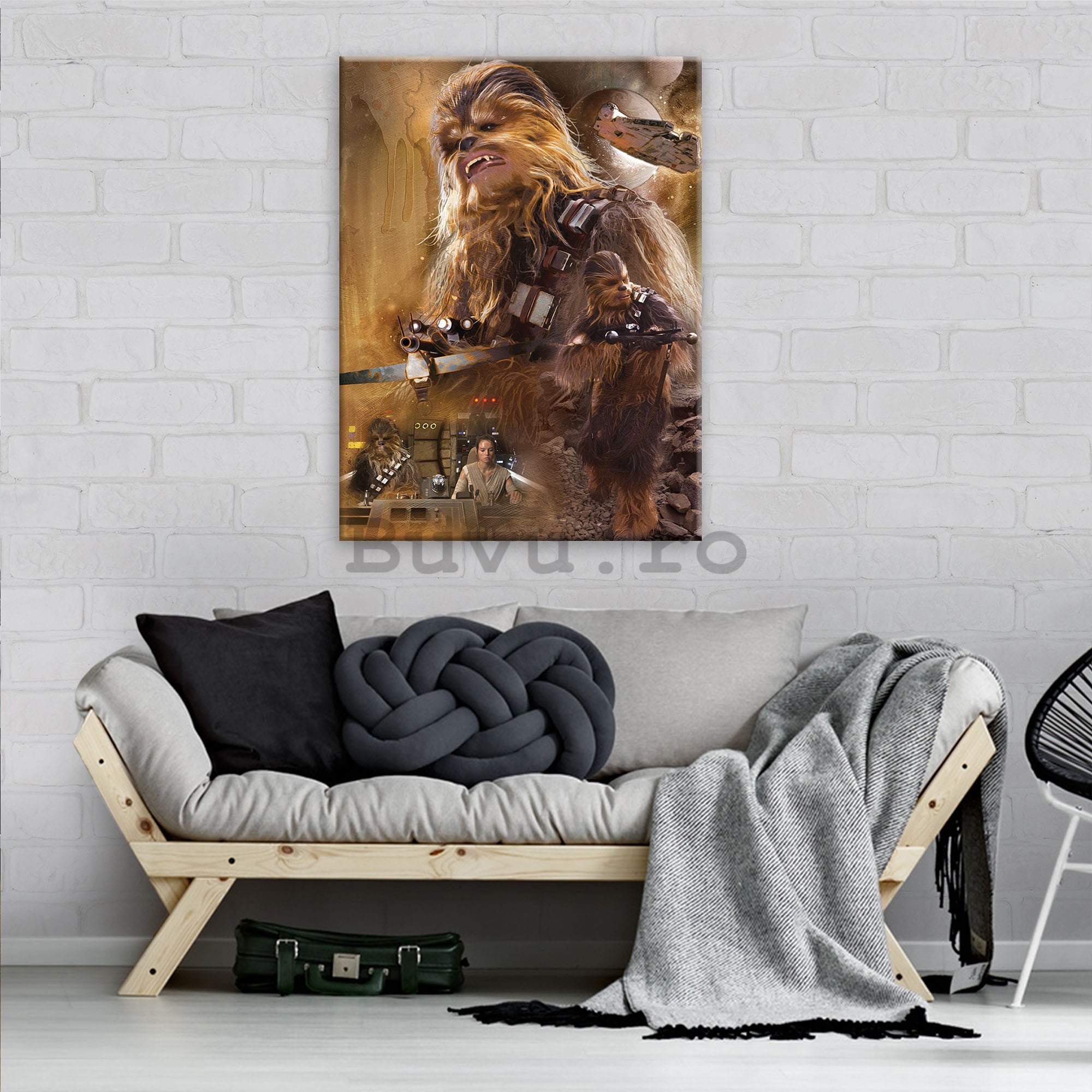 Tablou canvas: Chewbacca - 75x100 cm