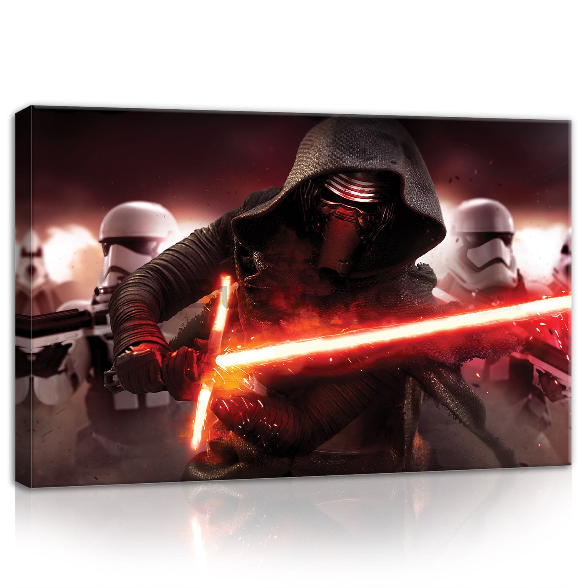 Tablou canvas: Star Wars Kylo Ren's Lightsaber - 60x40 cm