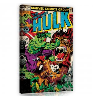 Tablou canvas: The Incredible Hulk - 40x60 cm