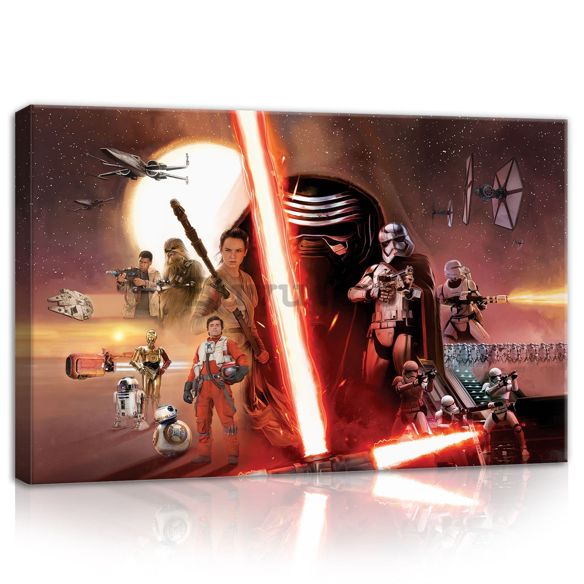 Tablou canvas: Star Wars The Force Awakens (1) - 40x60 cm