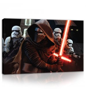 Tablou canvas: Star Wars Dark Lord Kylo Ren - 60x40 cm