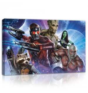 Tablou canvas: Guardians of The Galaxy Team (1) - 60x40 cm