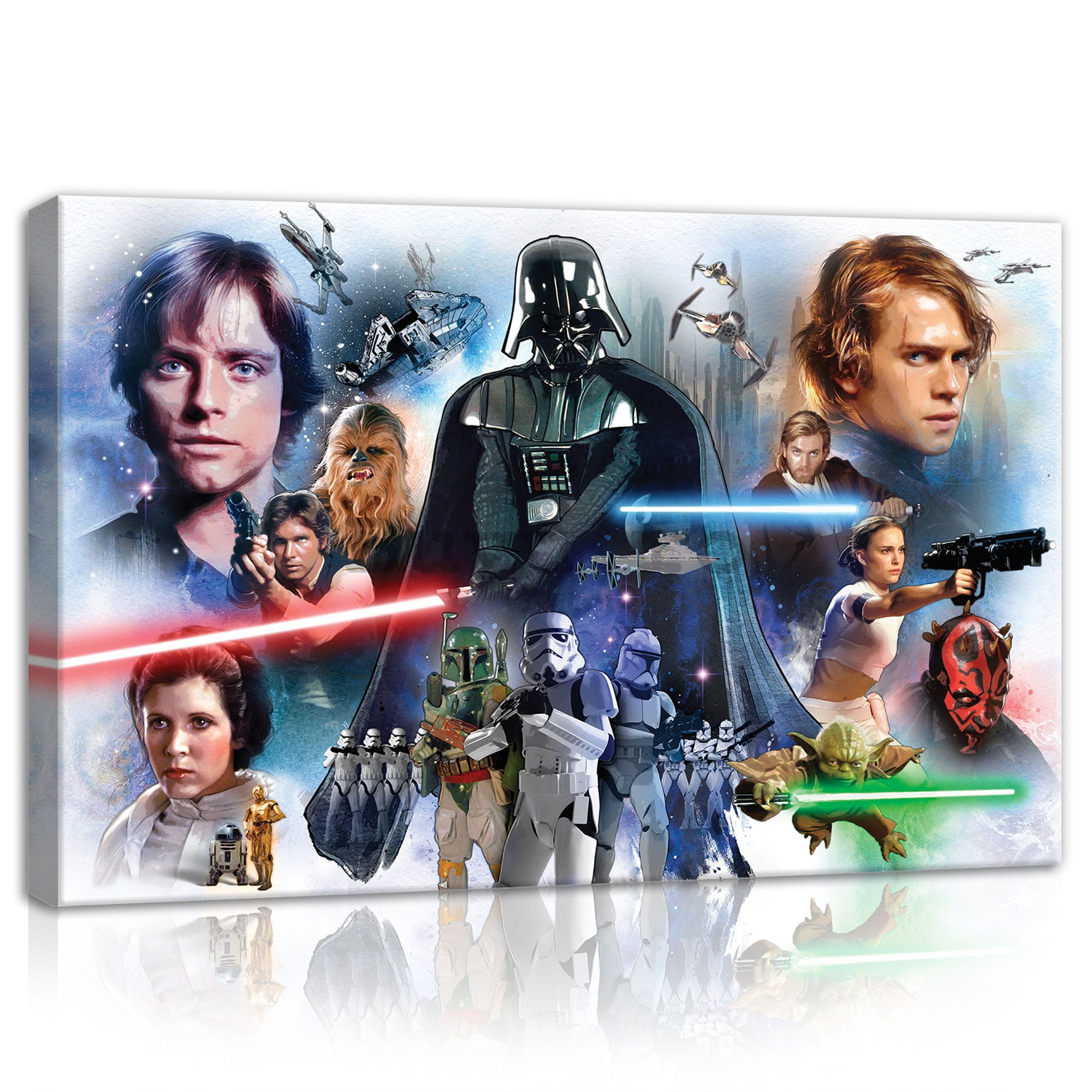 Tablou canvas: Star Wars Skywalkers - 60x40 cm
