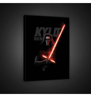 Tablou canvas: Star Wars Kylo Ren Poster - 80x60 cm
