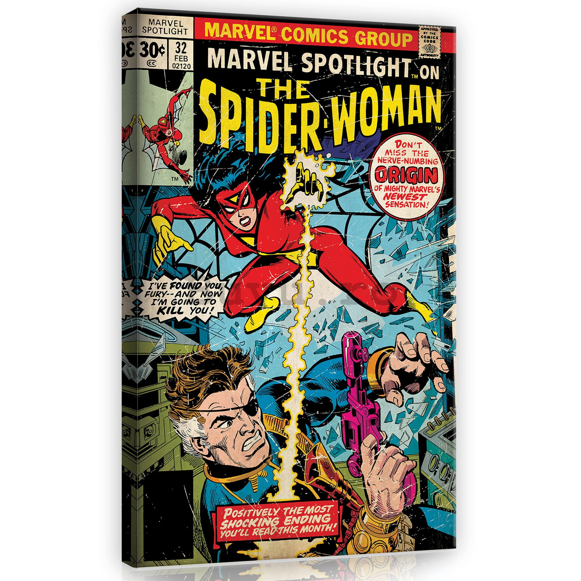 Tablou canvas: The Spider-Woman (comics) - 40x60 cm