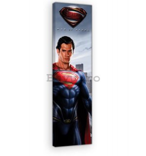 Tablou canvas: Superman Man of Steel - 45x145 cm