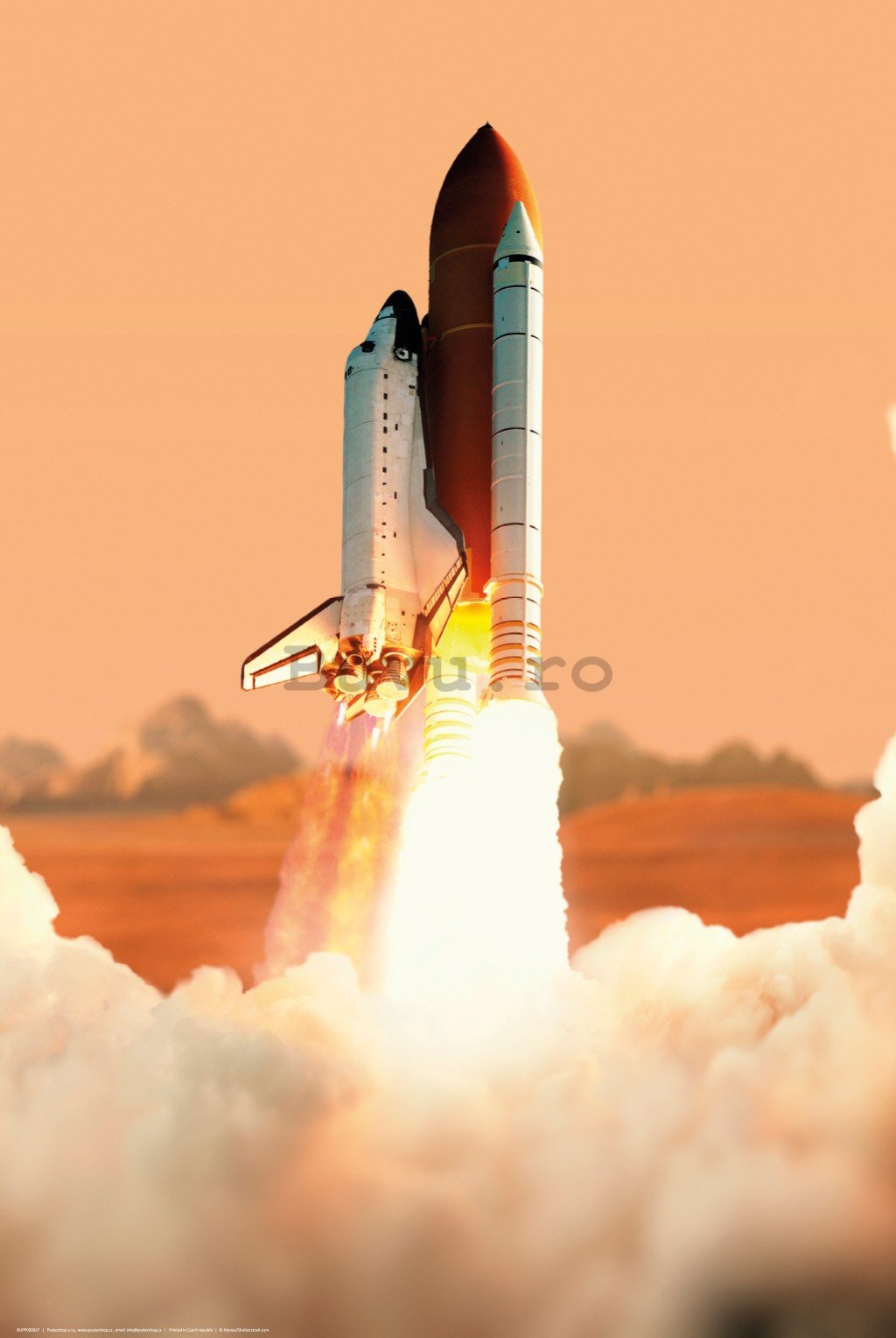Poster: Lansarea navetei spațiale (2)