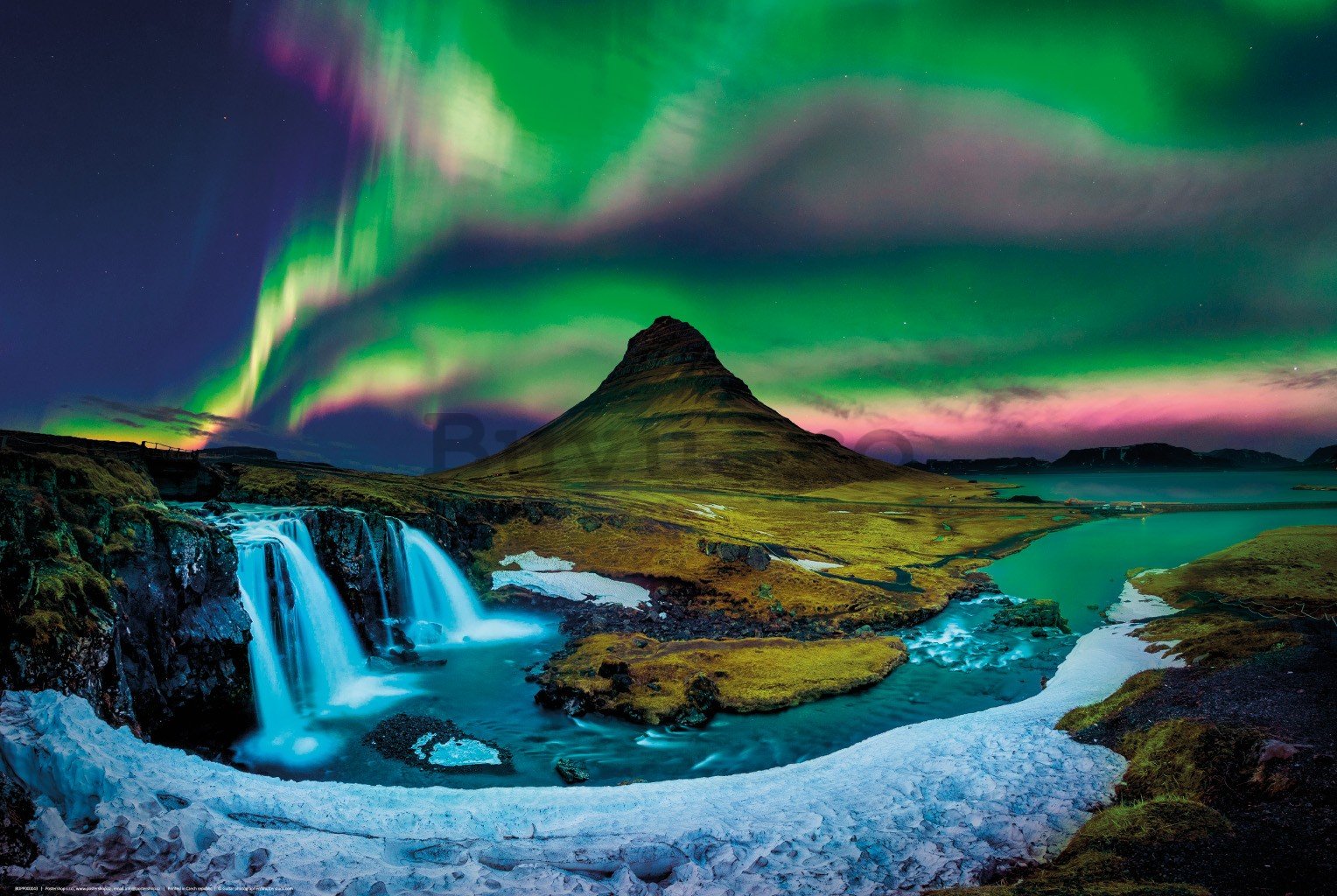 Poster: Aurora în Islanda