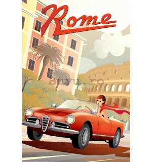 Poster: Roma (Art Deco)