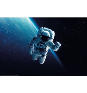 Poster: Astronaut în spațiu