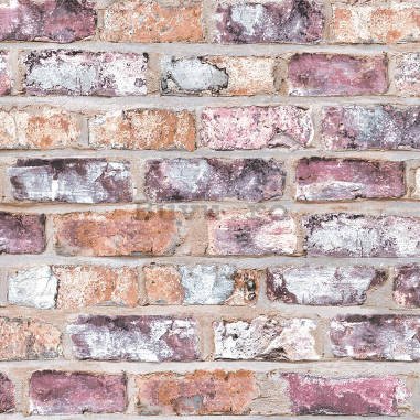 Tapete de vinil perete de cărămidă - amestec de culori (1)