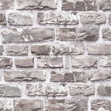 Tapete de vinil zid de cărămidă gri (1)