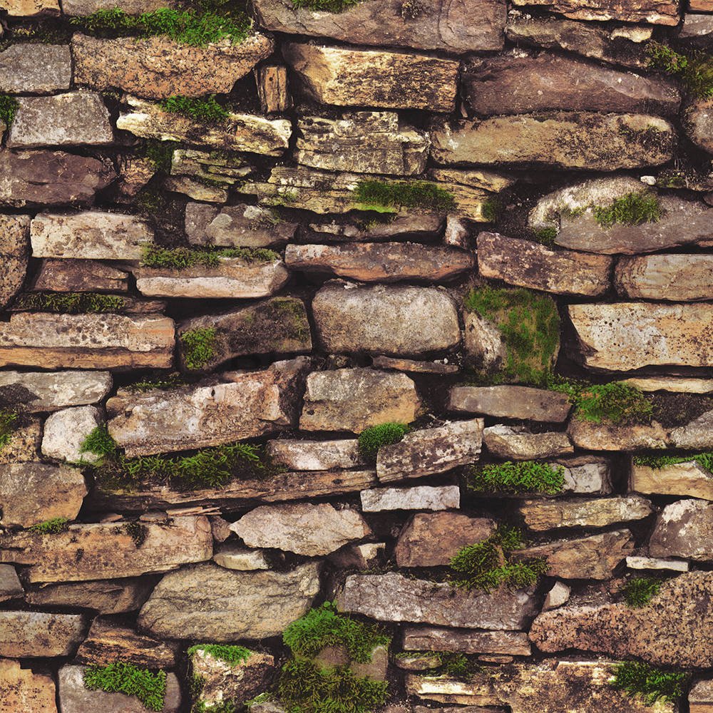 Tapete de vinil zid de piatră (2)
