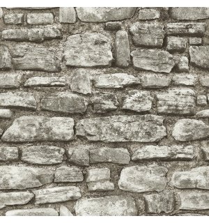 Tapete de vinil zid de cărămidă gri (5)