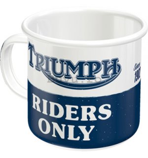 Cană metalică - Triumph Riders Only