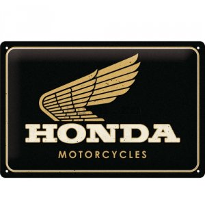 Placă metalică: Honda Motorcycles - 30x20 cm