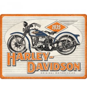 Placă metalică: Harley-Davidson 1935 - 40x30 cm