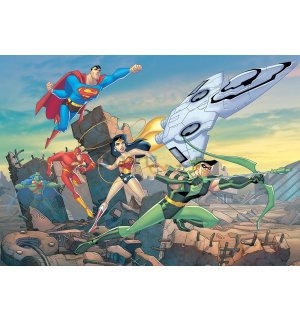 Fototapet vlies: Justice League - 152,5x104 cm