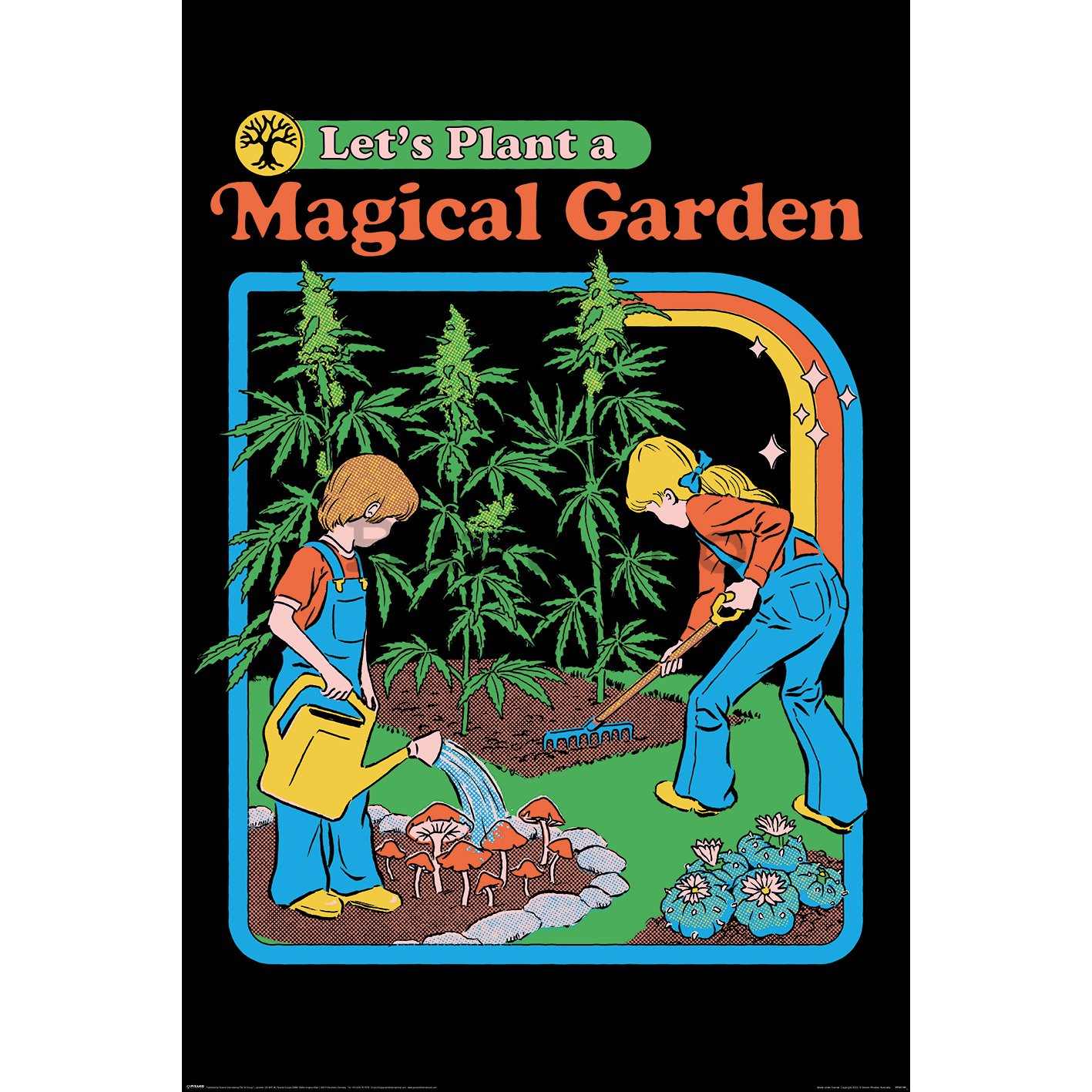 Poster - Steven Rhodes (Let's Plant A Magical Garden)